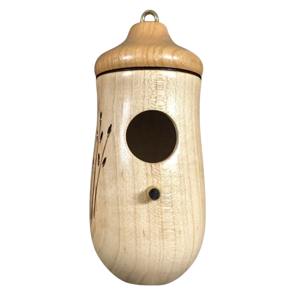 Wooden Hummingbird House